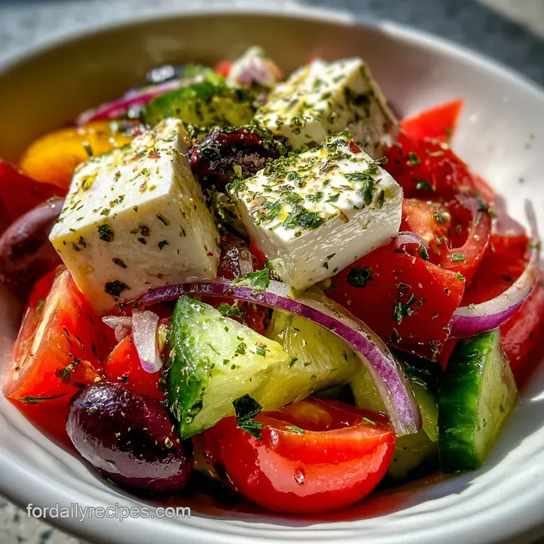 Greek Salad Recipe