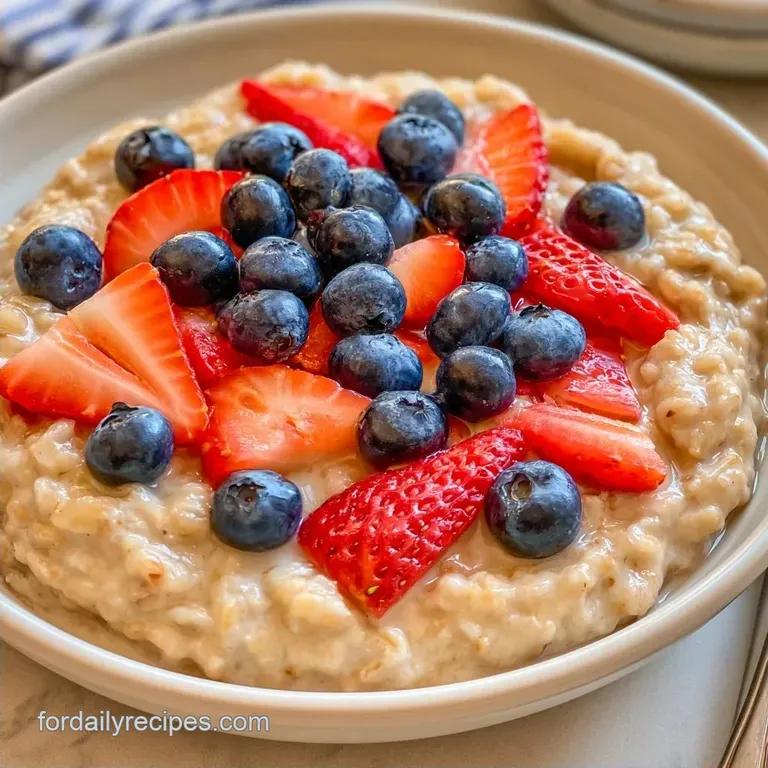 Hearty Whole Grain Cream of Wheat with Fresh Fruit