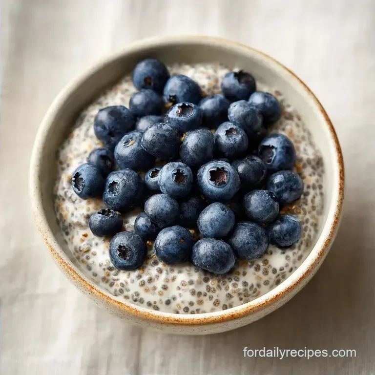 High Fiber Chia Bowl: Velvety and Smooth