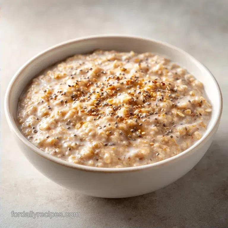 High Fiber Rolled Oats: Velvety and Creamy