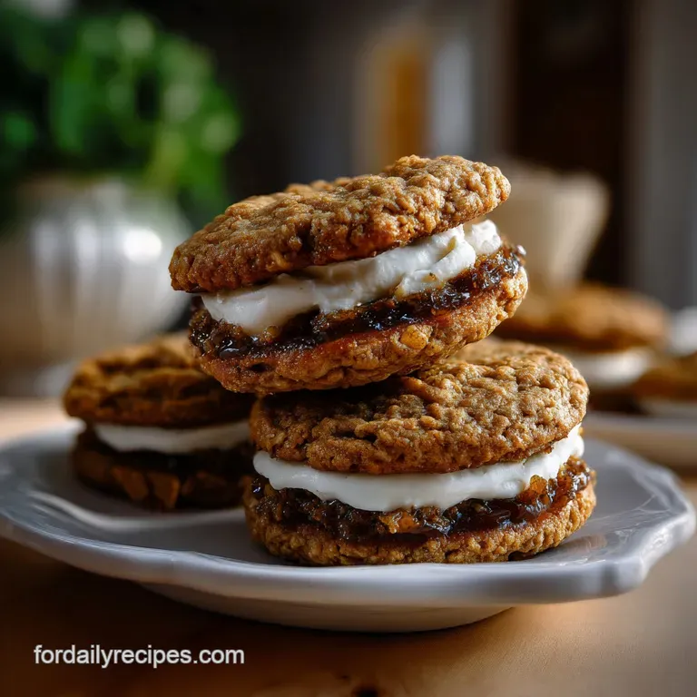 The Ultimate Homemade Oatmeal Cream Pies Recipe Oatmeal Cream P presentation