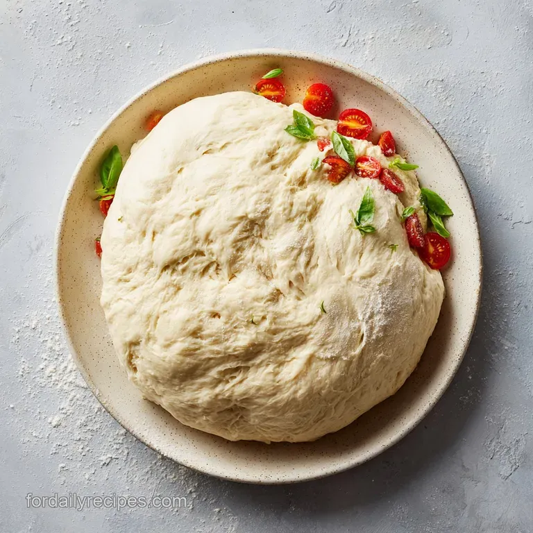 Homemade Pizza Dough: Authentic and Crispy