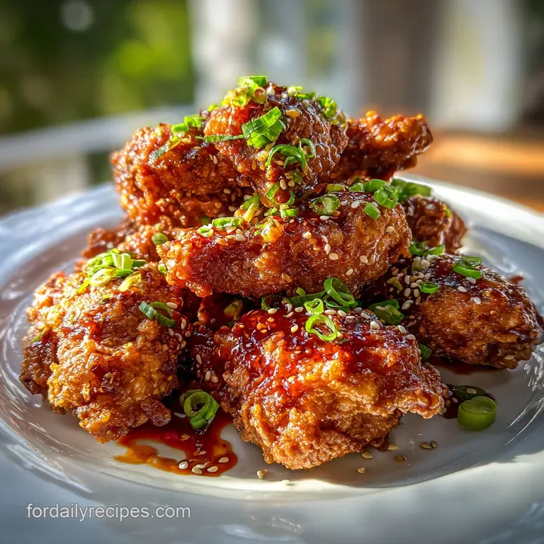 Korean Fried Chicken Recipe