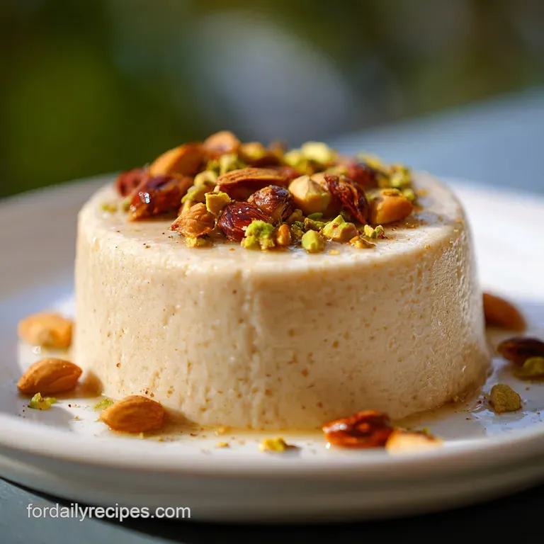 Middle Eastern Halva Dessert Recipe