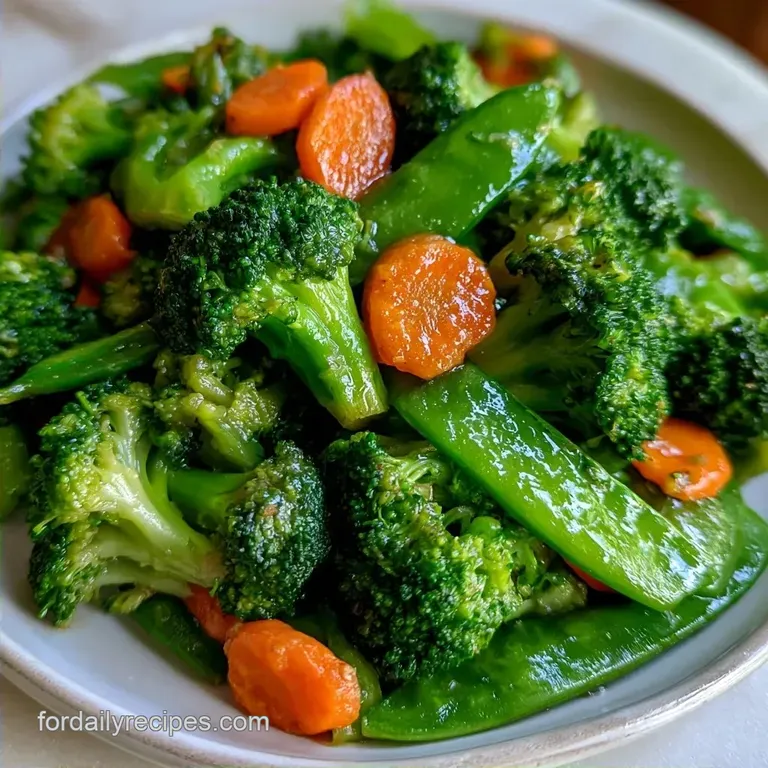 Mixed Vegetable Pad Pak in 25 Minutes