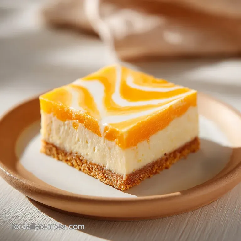 Orange Creamsicle Bars: Velvety and Refreshing