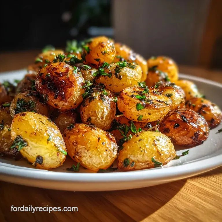 Oven Roasted Baby Potatoes: Crispy Baked Perfection