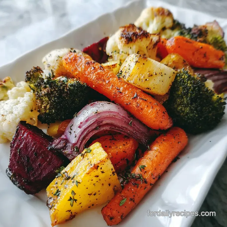Oven Roasted Vegetables: Crispy & Caramelized