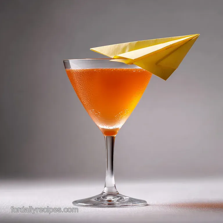 Paper Plane Cocktail: Equal Parts Modern Classic