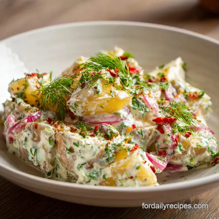 Patates Salatasi Turkish Potato Salad Recipe