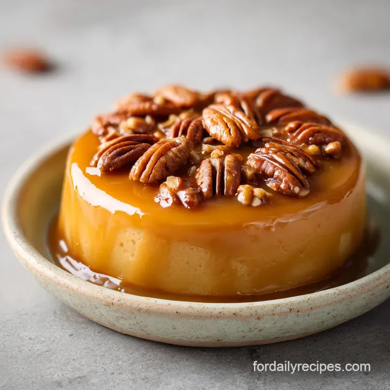 Pecan Pie Dump Cake with Yellow: Golden and Gooey
