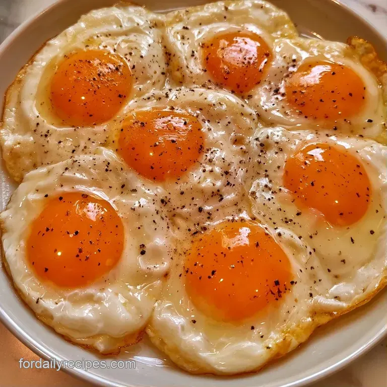 Two glossy eggs atop buttery sourdough toast, garnished with chopped fresh chives on a white ceramic plate.