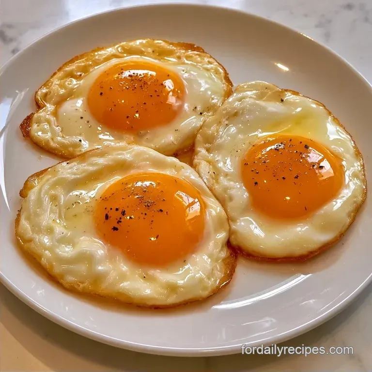 Quick Basted Eggs in 6 Minutes