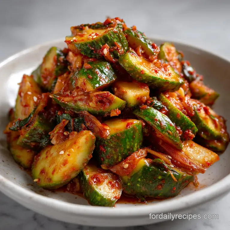 Cucumber Kimchi: Speedy Oi Sobagi in Under 90 Mins presentation