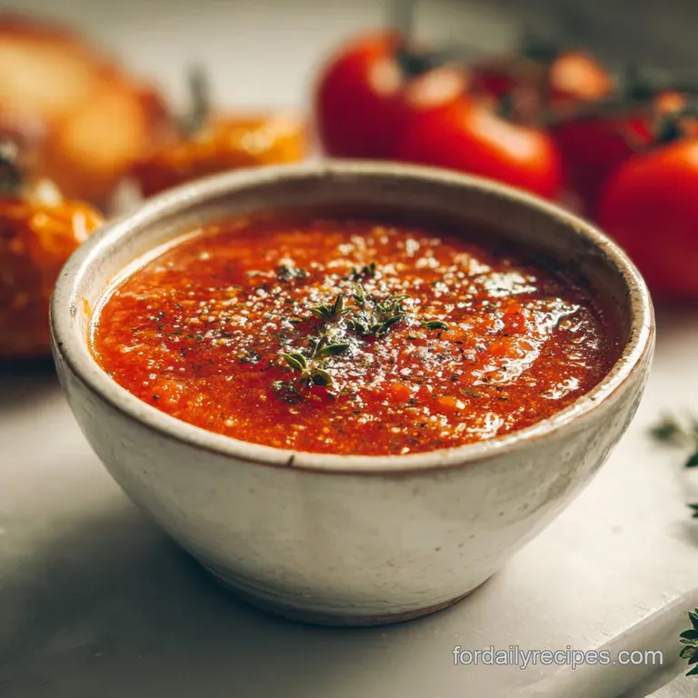 Pomodoro Sauce Recipe with Silky Butter Finish