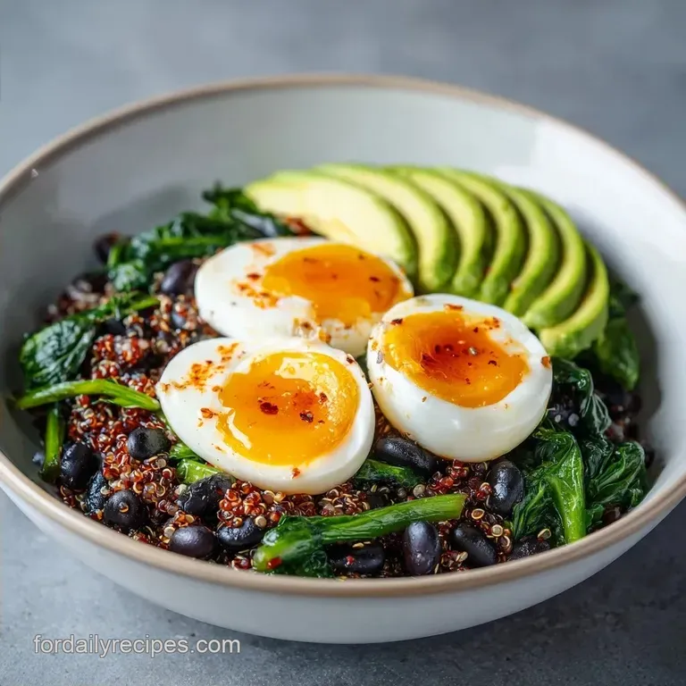 Satisfying Fiber Breakfast Bowl: Hearty and Nutty