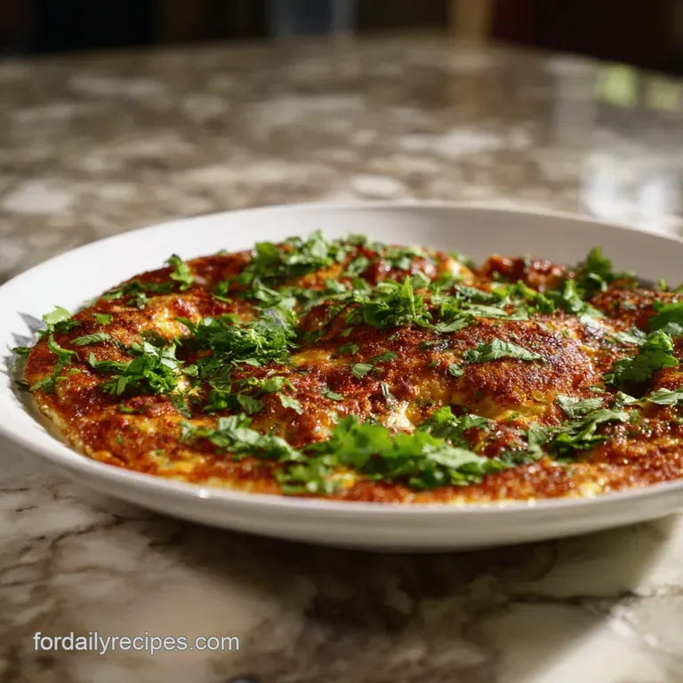 A rustic wooden board holds an array of sfeeha, their savory meat filling glistening. Fresh lemon wedges & mint sprigs add...