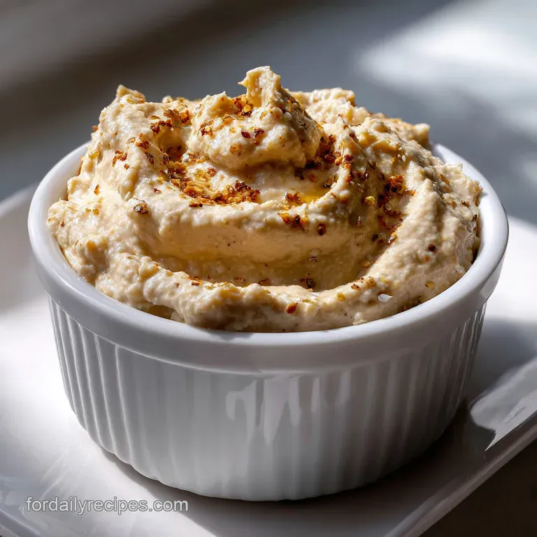 Hummus Without Tahini: Silky Smooth Easy Recipe presentation
