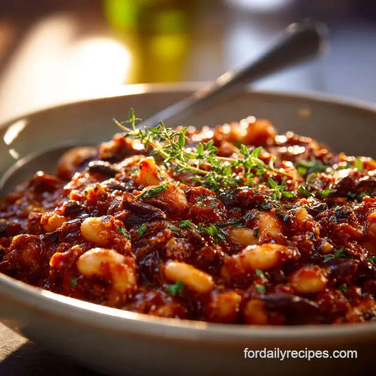 Ceci Beans Ragu: Rustic Ready in an Hour