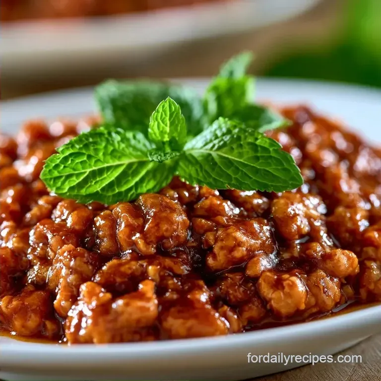 Spicy Mint Chicken Stir Fry in 20 Minutes