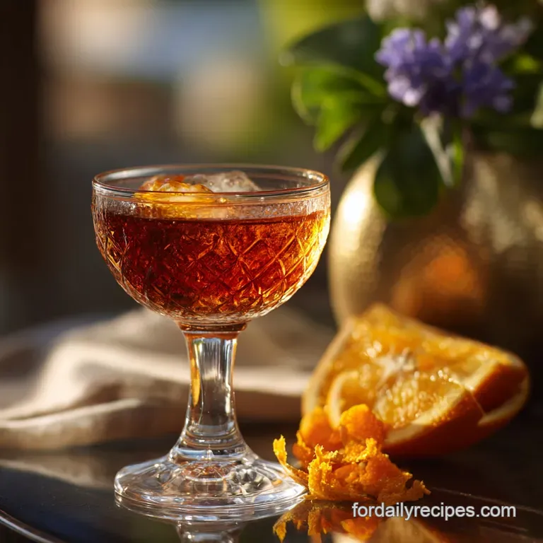 The Stonecutter Cocktail: Scotch Sherry and Smoke