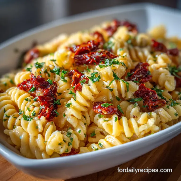 Sun Dried Tomato Pasta with Chicken