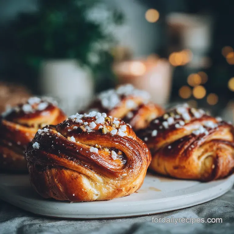 Swedish Cardamom Buns Kardemummabullar