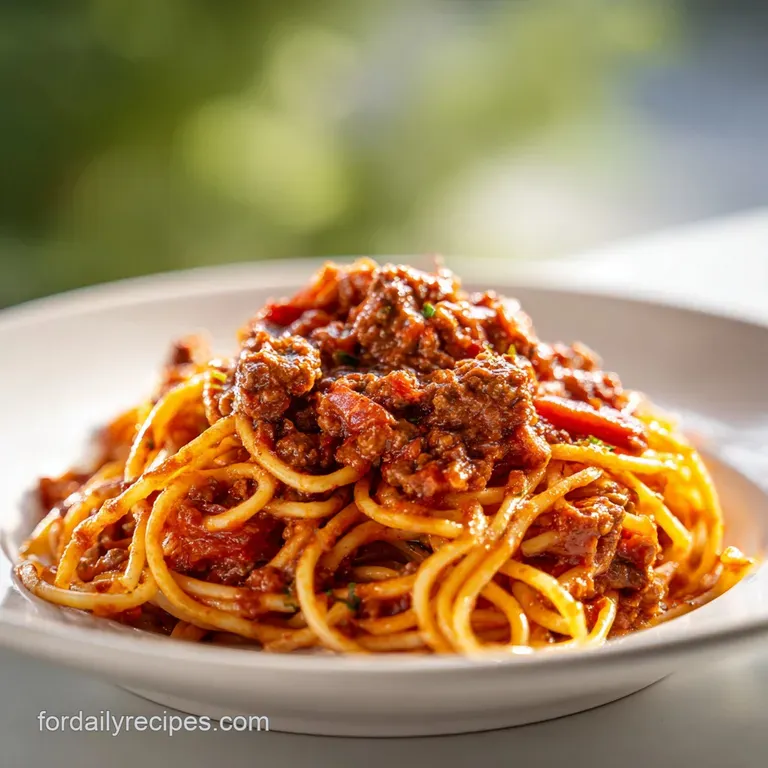 Easy Taco Spaghetti: One-Pot Comfort