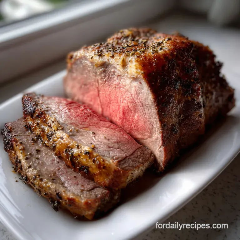 The Sunday Best Eye of Round Roast: Perfectly Pink
