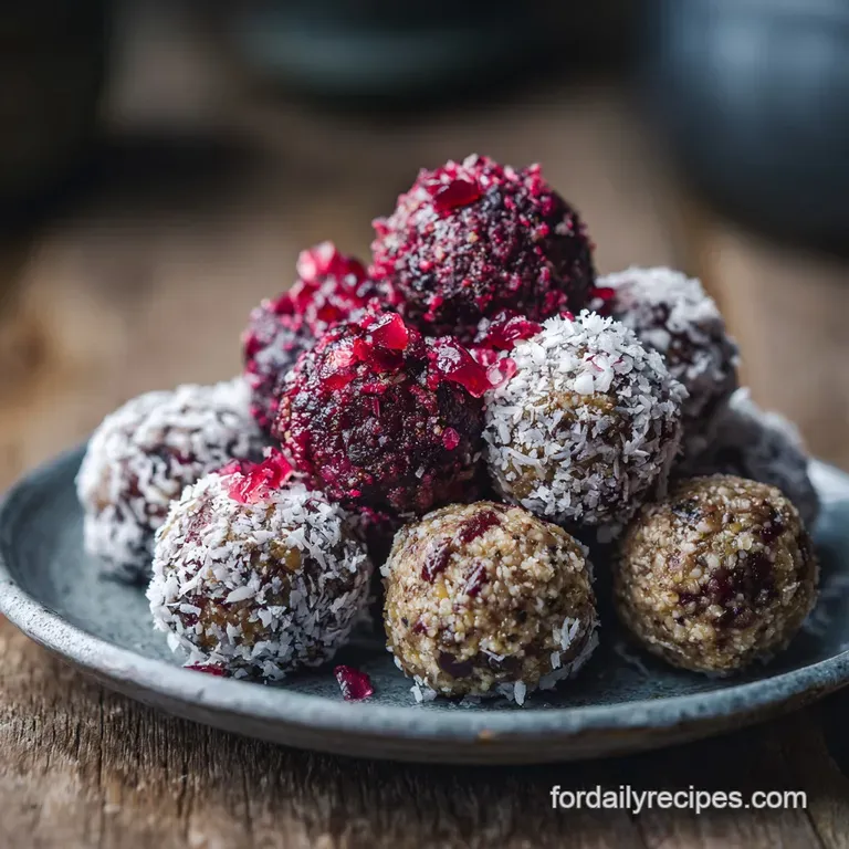 Close-up of Swedish meatballs plated elegantly, smothered in creamy sauce, next to a dollop of lingonberry jam and fresh d...