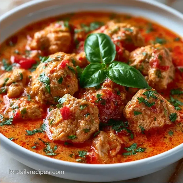 Thai Chicken Coconut Curry: Creamy and Fragrant