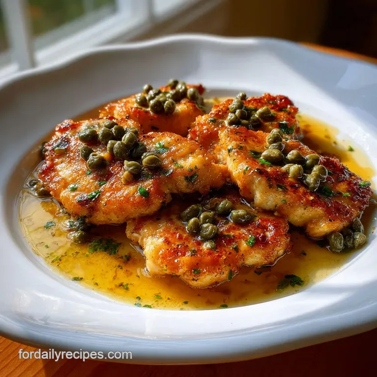 Thin Sliced Chicken: Crispy Lemon Scallopini in 25 Minutes