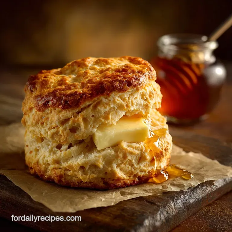 3 Ingredient Biscuit: Classic Buttermilk Fluff (The Cheaters Recipe) presentation