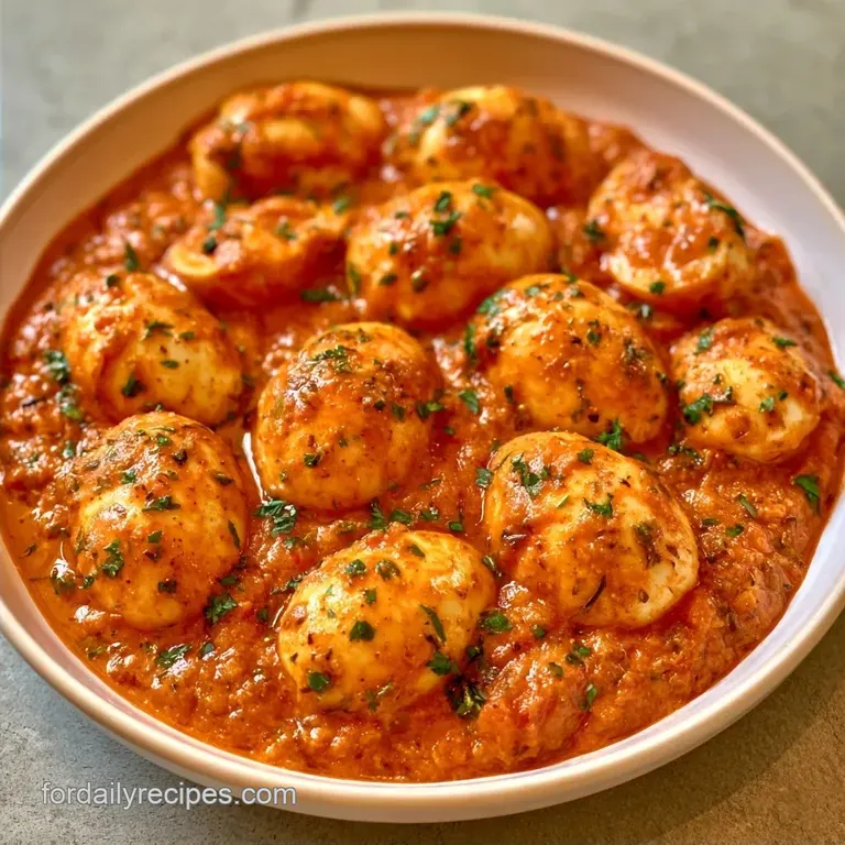 Tomato Egg Curry: Bold Indian Style