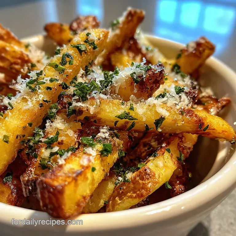 Truffle Fries Recipe: Shatter Crisp & Velvety