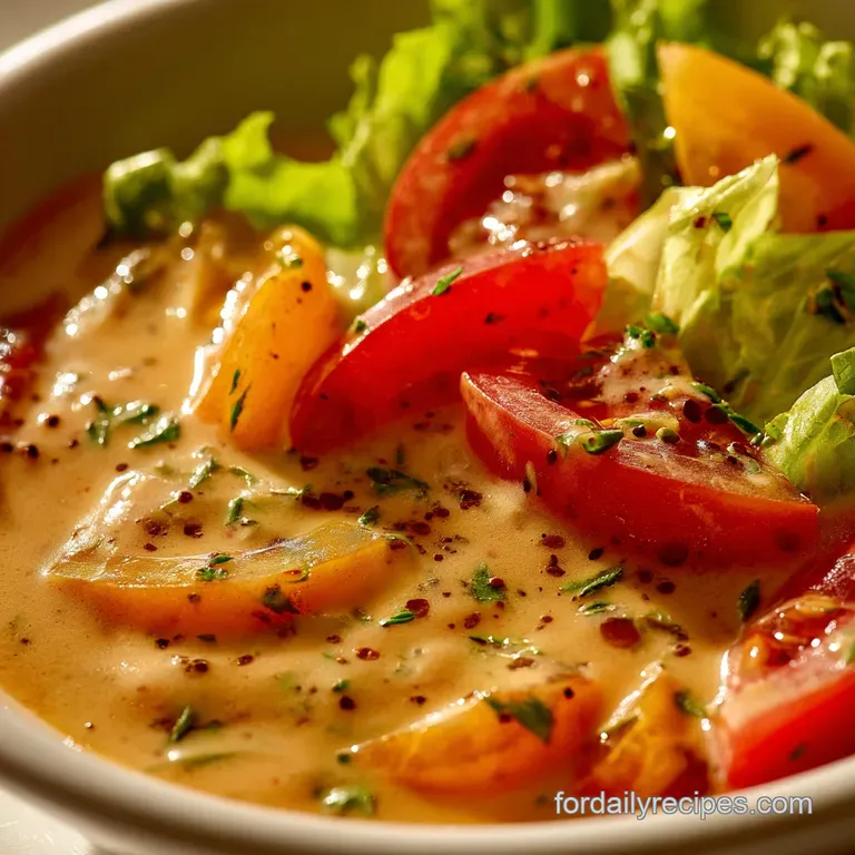 1000 Island Dressing: the Ultimate Classic Recipe presentation