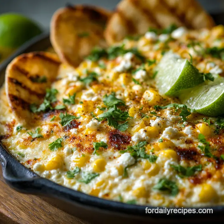 Corn Dip: The Ultimate Hot Cheesy Street Corn Dip
