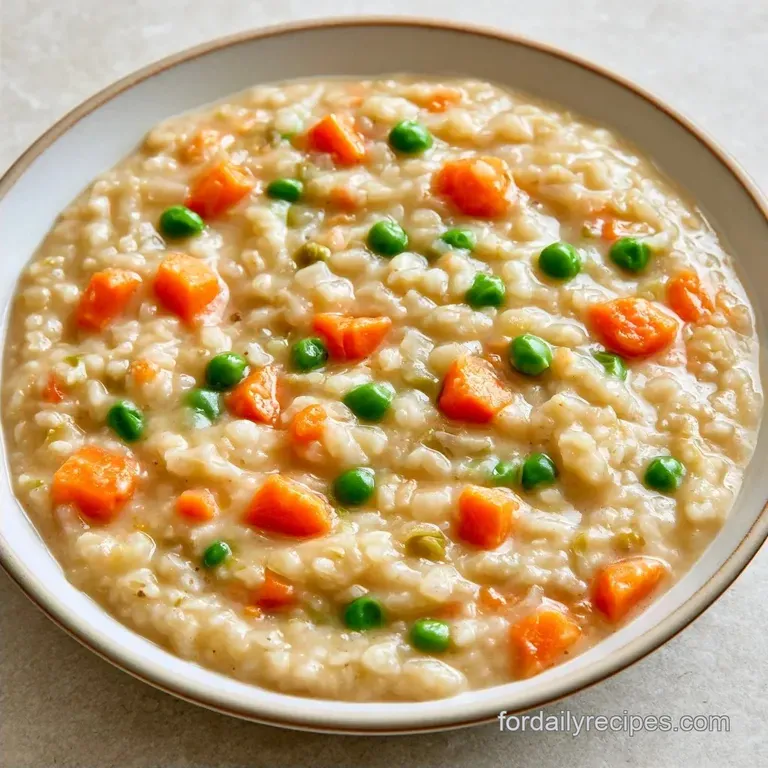 Savory Vegetable Cream of Wheat