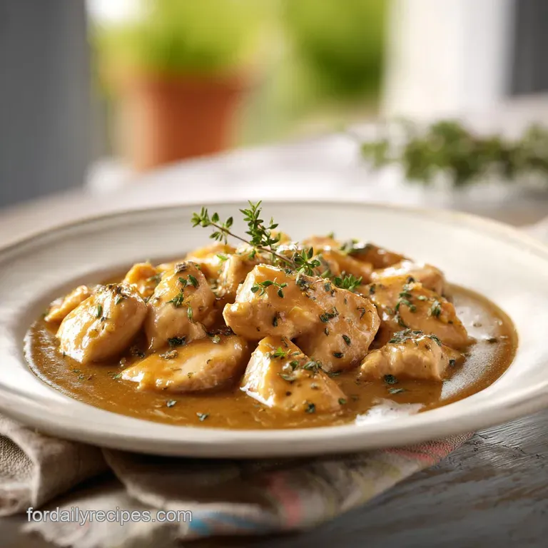 Velvety Chicken Gravy Recipe