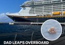 Father Jumps Into Sea to Save Daughter Who Fell Overboard from the Disney Dream Ship — Video